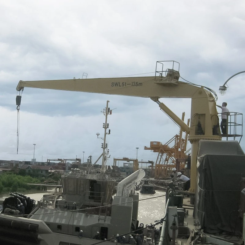 Marine Pedestal Crane